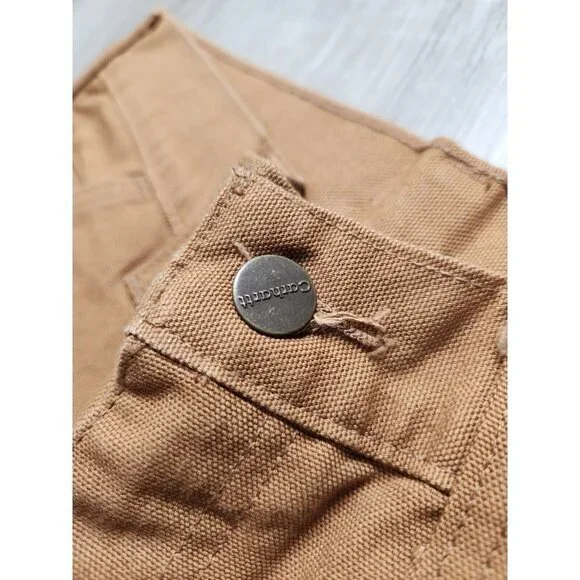 Vintage Carhartt Canvas Dungaree Pants‎ Mens 28x33